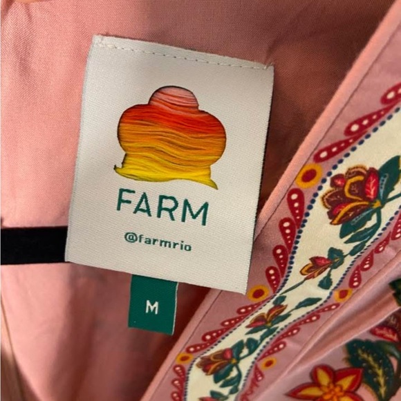 FARM Rio Pink Floral Maxi Dress - Picture 4 of 4